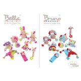Dřevěné hračky Bigjigs Baby Pejsek Bruno s kousátky Bigjigs Toys