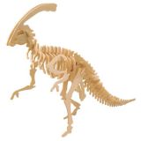 Woodcraft Dřevěné 3D puzzle velký Parasaurolophus