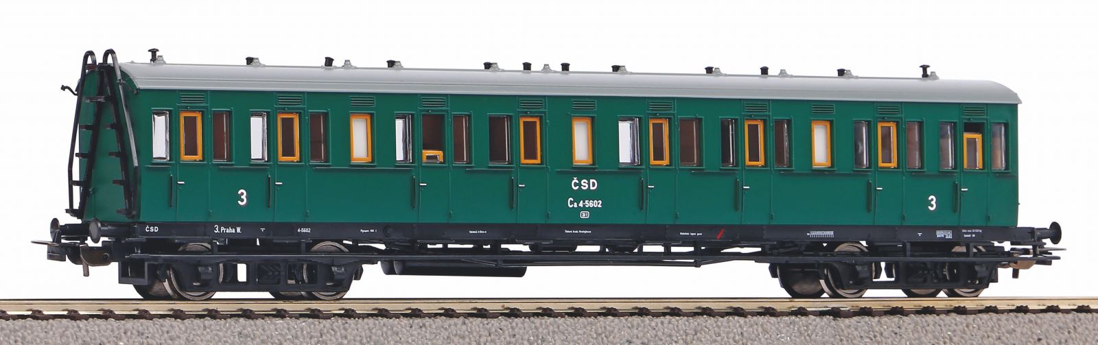 Dřevěné hračky Piko Osobní vagón Ca 3. tř. ČSD III - 53318