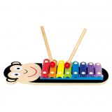 Dřevěné hračky Bino Xylofon kovový Opička