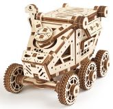 Dřevěné hračky Ugears 3D dřevěné mechanické puzzle Bugina z Marsu
