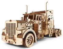 Dřevěné hračky Ugears 3D dřevěné mechanické puzzle VM-03 Tahač Heavy Boy