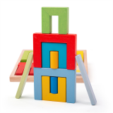 Dřevěné hračky Bigjigs Toys Dřevěné skládací tvary