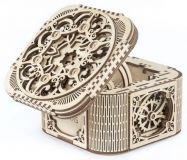 Dřevěné hračky Ugears 3D dřevěné mechanické puzzle Šperkovnice