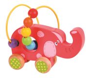 Dřevěné hračky Bigjigs Baby Motorický labyrint slon Bigjigs Toys