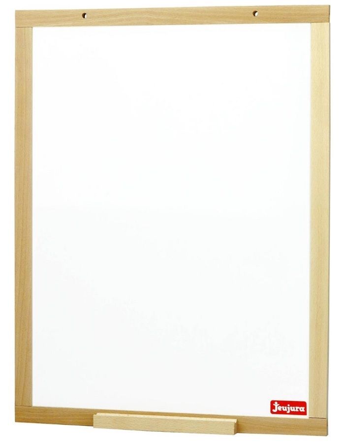 Dřevěné hračky Jeujura Dřevěná nástěnná magnetická tabule 43x56 cm