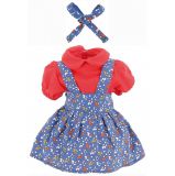 Dřevěné hračky Petitcollin Obleček Bel-Air (pro panenku 39-40 cm)