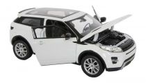 Dřevěné hračky Welly Land Rover Range Rover Evoque 1:24 bílý