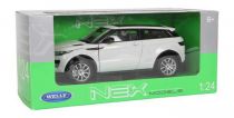Dřevěné hračky Welly Land Rover Range Rover Evoque 1:24 bílý