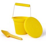 Dřevěné hračky Bigjigs Toys Eko lopatka žlutá Honey