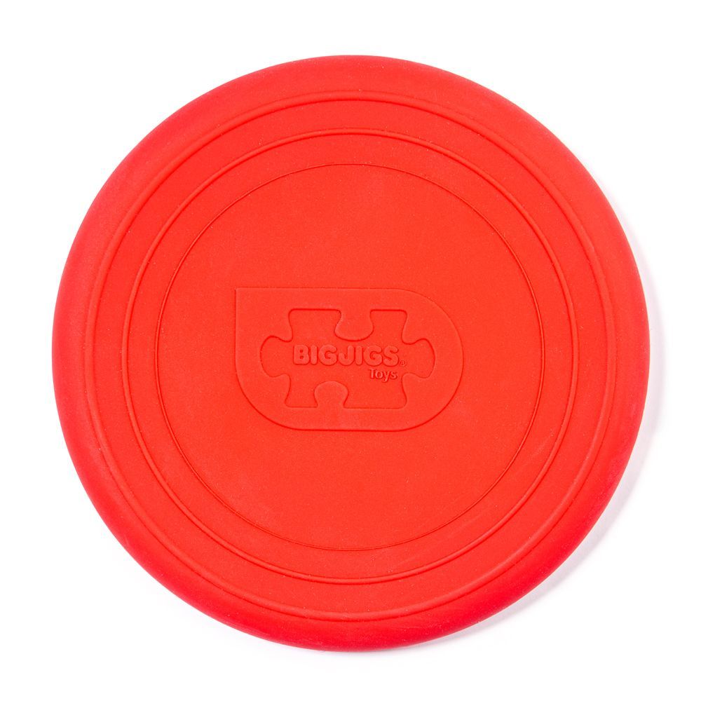 Dřevěné hračky Bigjigs Toys Frisbee červené Cherry