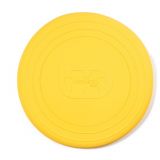 Dřevěné hračky Bigjigs Toys Frisbee žluté Honey
