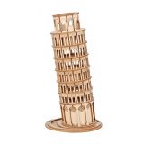 RoboTime dřevěné 3D puzzle Šikmá věž