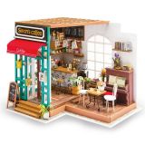 Dřevěné hračky RoboTime miniatura domečku Kavárna