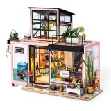 Dřevěné hračky RoboTime miniatura domečku Studio