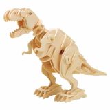 Dřevěné hračky RoboTime robotická hračka dinosaurus Malý T-REX