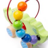Dřevěné hračky Bigjigs Baby Motorický labyrint krokodýl Bigjigs Toys