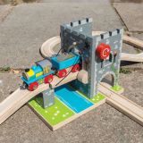 Dřevěné hračky Bigjigs Rail Padací most
