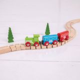 Dřevěné hračky Bigjigs Rail Ohebná kolej 2 kusy