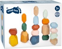Dřevěné hračky small foot Balanční kameny Safari