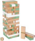 Dřevěné hračky small foot Jenga věž Gold Edition