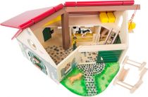 Dřevěné hračky small foot Dřevěná farma se zvířátky