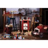 Dřevěné hračky Vilac Oboustranný kufr s nářadím