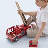 Dřevěné hračky Le Toy Van Hasičské vozidlo