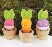 Dřevěné hračky Le Toy Van Květináčky se zeleninou