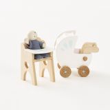 Dřevěné hračky Le Toy Van Set miminko s příslušenstvím
