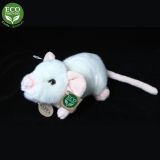 Dřevěné hračky Rappa Plyšová myš 21 cm ECO-FRIENDLY