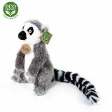 Dřevěné hračky Rappa Plyšový lemur 22 cm ECO-FRIENDLY