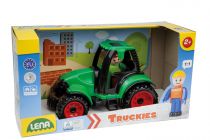 Dřevěné hračky Lena Truckies traktor