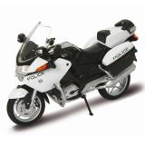 Dřevěné hračky Welly Motocykl BMW R1200 RT 1:18 policejní bílý