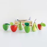 Dřevěné hračky Le Toy Van Bedýnka s jablky a hruškami