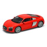 Dřevěné hračky Welly Audi R8 V10 (2016) 1:24 červené