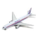 Dřevěné hračky Welly Letadlo Boeing 777 „Triple Seven“