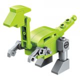Dřevěné hračky Qman Squros Extreme Changerble 2102-9 Robot Velocisaurus 3v1