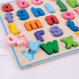 Dřevěné hračky Bigjigs Baby Dřevěné puzzle Abeceda malá písmena Bigjigs Toys