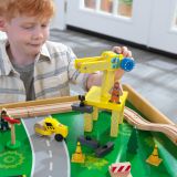 Dřevěné hračky Kidkraft Dřevěná vlaková souprava s vodopádem