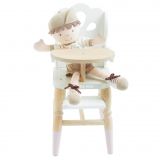 Dřevěné hračky Le Toy Van Dřevěná jídelní židlička