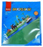 Dřevěné hračky Sluban Bricks Base M38-B0833C Základová deska 32x32 okrová