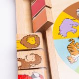Dřevěné hračky Bigjigs Toys Ruleta se zvířátky
