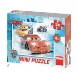 Dřevěné hračky Dino Mini puzzle Disney pohádky 1 ks