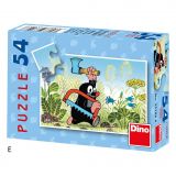 Dřevěné hračky Dino Papírové puzzle Krteček 54 dílků