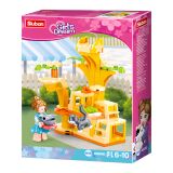 Dřevěné hračky Sluban Girls Dream M38-B0970D Cvičiště pro kočičky