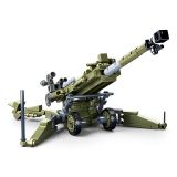 Dřevěné hračky Sluban Model Bricks M38-B0890 Kanón M777 Howitzer