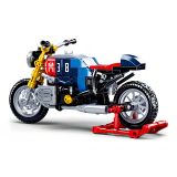Dřevěné hračky Sluban Model Bricks M38-B0958 Motorka Café racer