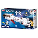 Dřevěné hračky Sluban Space M38-B0925 Saturnská expediční raketa