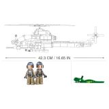 Dřevěné hračky Sluban Army Model Bricks M38-B0838 Bitevní helikoptéra AH-1Z Viper
